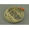 Buy cheap Die Casting Pole Dance Zinc Alloy Medal Award Medallions Antique Gold 100 Mm from wholesalers