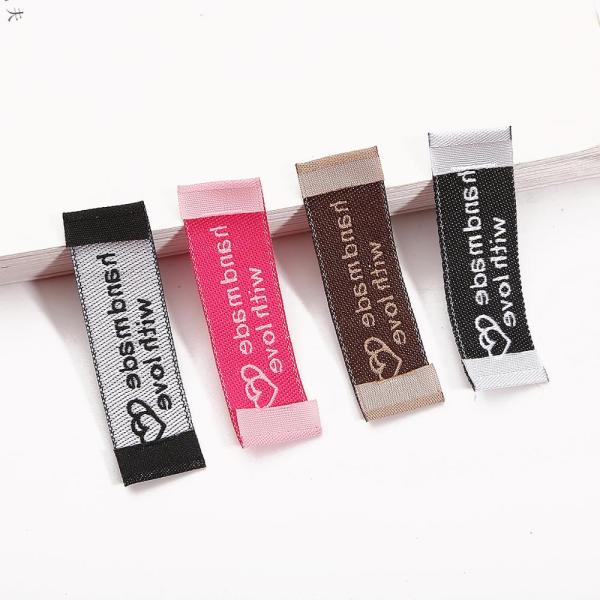 2020 hot sale Reflective Color Customized Logo for T-shirt garment sewing Tag clothes Labels