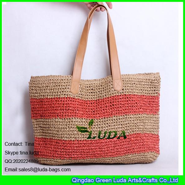 Buy cheap LUDA new products 2015 summer lady paper straw beach bag crochet straw women handbag from wholesalers