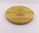 5v 2a 10w QI Wooden Bamboo Wireless Charging Pad Station Plate Iphone