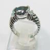 Buy cheap (R-88)Fashion Jewelry Silver Plated Black Cubic Zircon Petite Ring from wholesalers