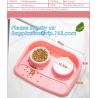 Buy cheap Pet Dog Bowls 2 Stainless Steel Dog Bowl No Spill Non-Skid Silicone Mat Pet Food Scoop Water and Food Feeder Bowl from wholesalers