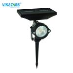COB 5W Energy Saving Solar Powered Garden Lights D60mm H260mm