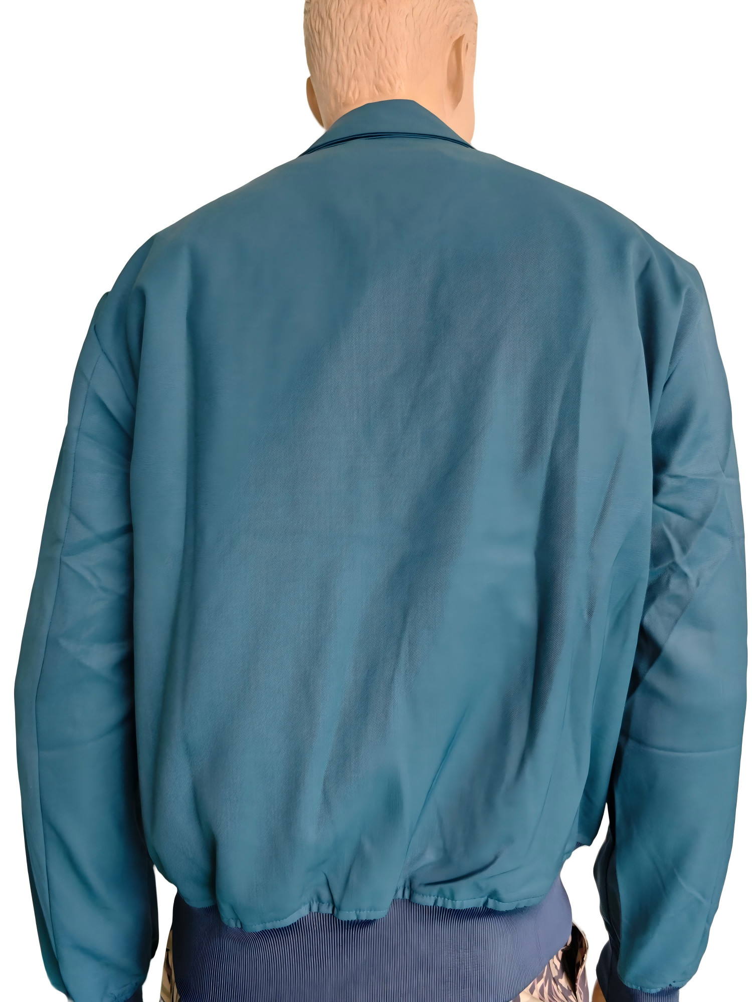 Customizable Fabric Standard Issue Blue Uniform Jacket With 2 Pockets Winter Waterproof Breathable Polyester Tactical Uniform