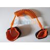 Buy cheap New Fashion Economical Baby Toddler Anti Lost Leash Safety Velcro Wrist Link Hot Orange Color from wholesalers