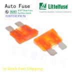 Littelfuse 10A Red E Car Blade Fuses 32V Dc Mfr Part No 02870010.PXCN