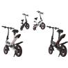 Buy cheap 350W 25KM / H Adult Folding Electric Bike Double Wheel Aluminum Frame Intelligent from wholesalers