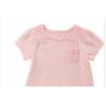 Buy cheap Short Sleeve Girl Pink Summer Shirts from wholesalers