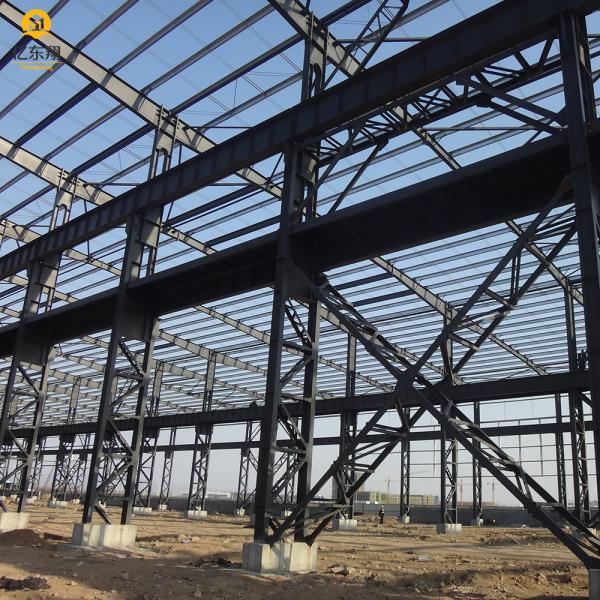 Buy cheap Prefabricated Industrial Steel Buildings Construction With Aluminum Alloy Window from wholesalers