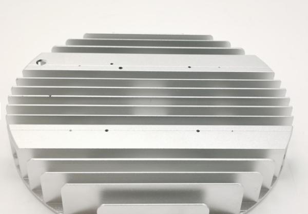 Buy cheap Silver OEM Aluminium Extrusion Heat Sink Profiles For Power Amplifier from wholesalers