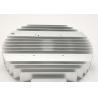 Buy cheap Silver OEM Aluminium Extrusion Heat Sink Profiles For Power Amplifier from wholesalers