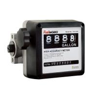 Buy cheap High Performance 4 - digital Mechanical Fuel Flow Meter 50psi 3.5BAR product