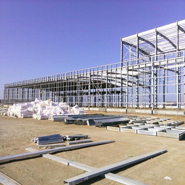 Customizable Prefabricated Steel Structure Warehouse Featuring Steel Color Sheet