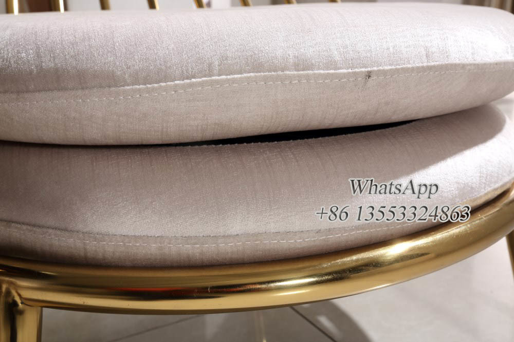 Stainless Steel Sofa Chairs With Gold Color For Wedding Party (YS-9)