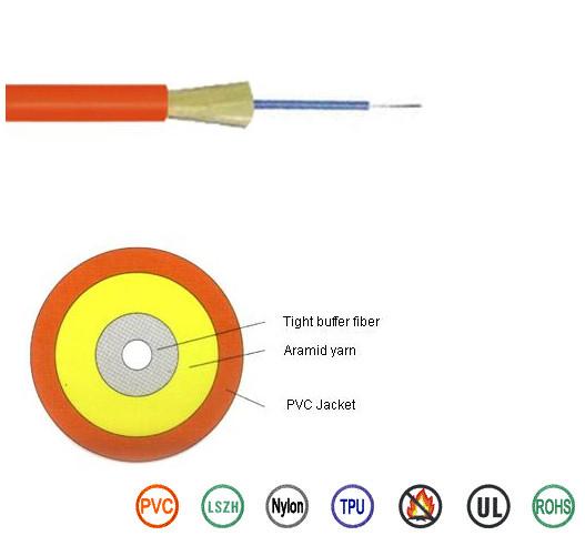 Buy cheap Flame Retardant Single Mode Fiber Optic Cable G652D For Data Communication from wholesalers