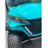 Buy cheap Blue 4-Seater Front-Facing Hunting Electric Golf Cart 72v 150ah Lithium Battery 14-Inch Off-Road Tire from wholesalers