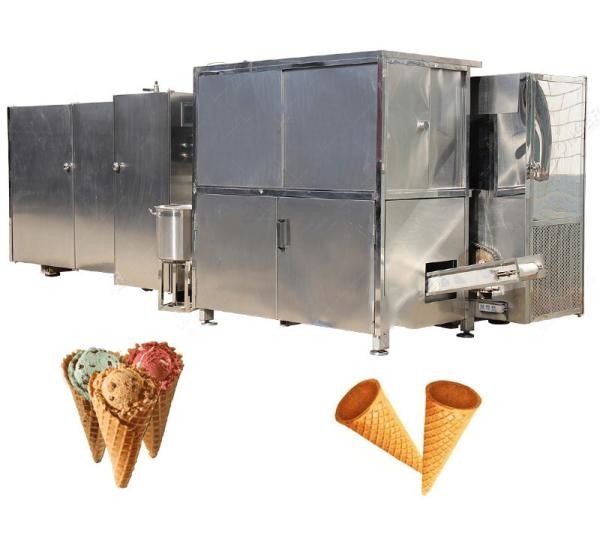 Buy cheap Stainless Steel Ice Cream Rolled Sugar Cone Machine from wholesalers