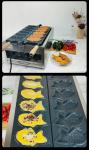 Korean Fish Cake Commercial Electric Taiyaki Waffle Maker with 18 KG Stainless