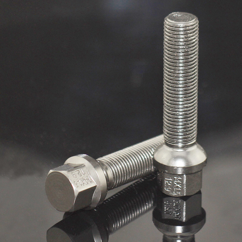 Shank 60 mm Grade 10.9 Extended Wheel Bolts for VW & AUDI