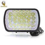 Plastic 12V Blue Red Flash Universal Moto LED Headlight