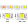 Buy cheap Warm White Plants COB Power LED 20W 50W High Lumen for grow light from wholesalers