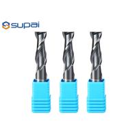 Buy cheap 4 Flute Tungsten Carbide End Mill Cutting Tool With TiAIN / TiCN Coating product