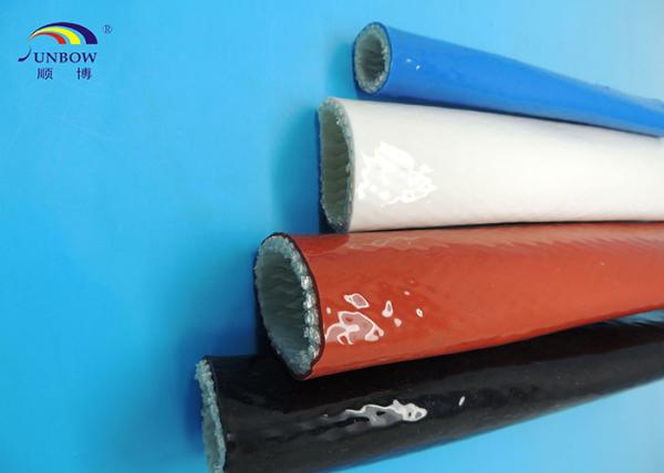 Buy cheap Eco - Friendly Flexible Non - Alkali Fiberglass Yarn Fireproof Sleeve 6.0mm ~ 130.0mm from wholesalers