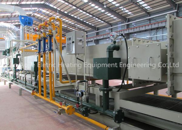 Nitrogen Protection Mesh Belt Furnace , Industrial Brazing Furnace For