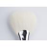 Buy cheap Goat Hair Fan Luxury Makeup Brushes With Nature Ebony Handle / Brass Ferrule from wholesalers
