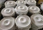 Galvanised Outerwear Filter End Caps 323.85mm Outer Diameter