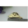 Buy cheap Ladies handbags metal bird pattern high quality light gold turn twist locks from wholesalers