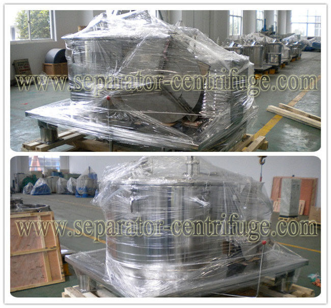 Plate Bag Lifting Discharge Herb Extraction Machine Solid Liquid Centrifuge