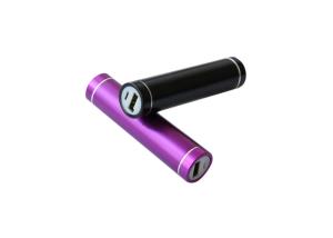 Wholesale Colorful Mobile Power Bank 2600 Mah 24*24*91mm Size With Aluminium Shell from china suppliers