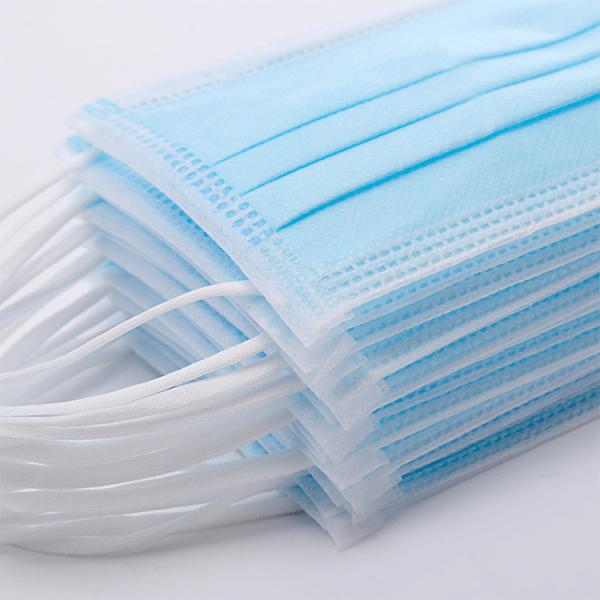 Buy cheap Hygienic Disposable Non Woven Face Mask , Non Allergic 3 Ply Disposable Face Mask from wholesalers
