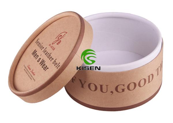 Buy cheap Kraft Paper Cardboard Cylinder Tubes , Custom Logo Round Paper Tube For Tea from wholesalers