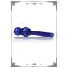 Buy cheap Borosilicate Glass Smoking Bong Burning Blue Tube 5.7 Inches from wholesalers