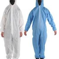 Buy cheap Economical Disposable Protective Clothing Non Woven Long Sleeve Coveralls product