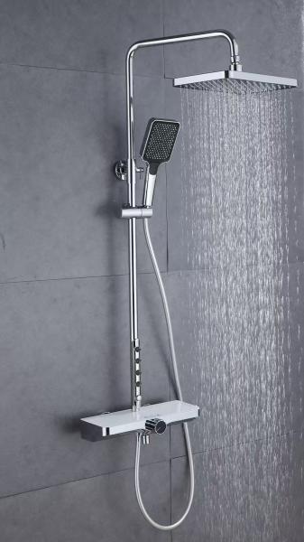 Buy cheap 360 Swivel Spout Jet SPA Spray L Design Stainless Steel Shower Set from wholesalers