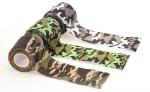 2"x5yards self-adhesive camo colored elastic cohesive bandage, breathable