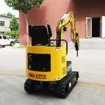 1Ton Small Orchard Excavator Digging Trenches 1Ton Electric Mini Excavator With