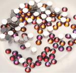 Round Manicure Medal Rhine Stones Jewelry Clothing Transparent Rhinestones