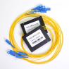 Buy cheap Optic SC / APC ABS Box 1x2 Fiber PLC Splitter 2.0mm Dia 1 Meter Length from wholesalers