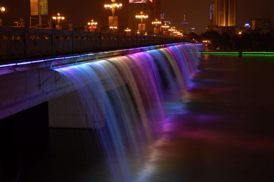 IP68 LED underwater Linear Light for waterfall lighting
