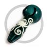 Buy cheap Spoon Shape Pipes Glass Smoking Pipe 4 Inches Length Luminous Octopus On Glass from wholesalers