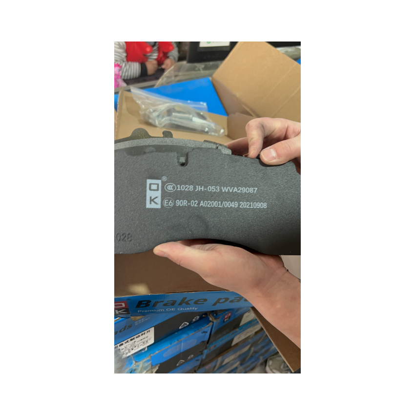 Reference NO. sxbwhy WVA 29087 29169 Truck Disc Brake Pad for DAF MAN VOLVO Mercedes