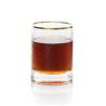 Buy cheap 7oz 8oz Personalised Crystal Whisky Glass Tumbler With Gold Rim from wholesalers
