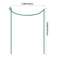 Buy cheap Semicircle 35cm X 15cm Half Round Metal Plant Supports Cage product