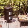 Buy cheap Cold Rolled Steel Portable Outdoor Barrel Turkey Charcoal BBQ Grill Set for Kitchen Garden from wholesalers