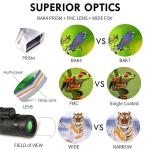 12x50 adults High Power Cell Phone Monocular With Smartphone Holder & Tripod