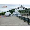 Buy cheap Steel Frame Geodesic Dome Outdoor Event Tents 20m Diameter For Trade Show from wholesalers